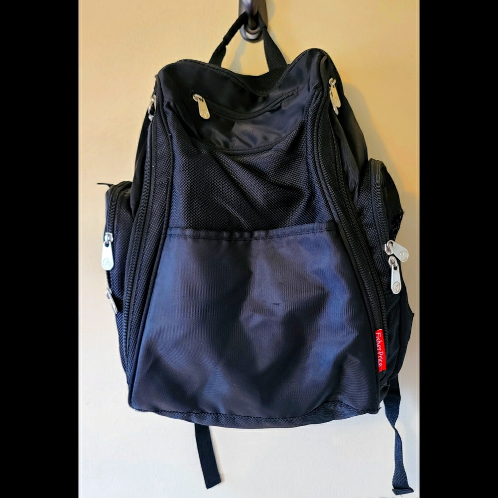 Fisher-Price Diaper Bag Black - Picture 1 of 15